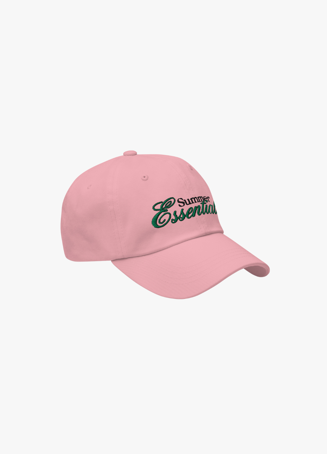 casquette dad hat pour l'été rose homme et femme