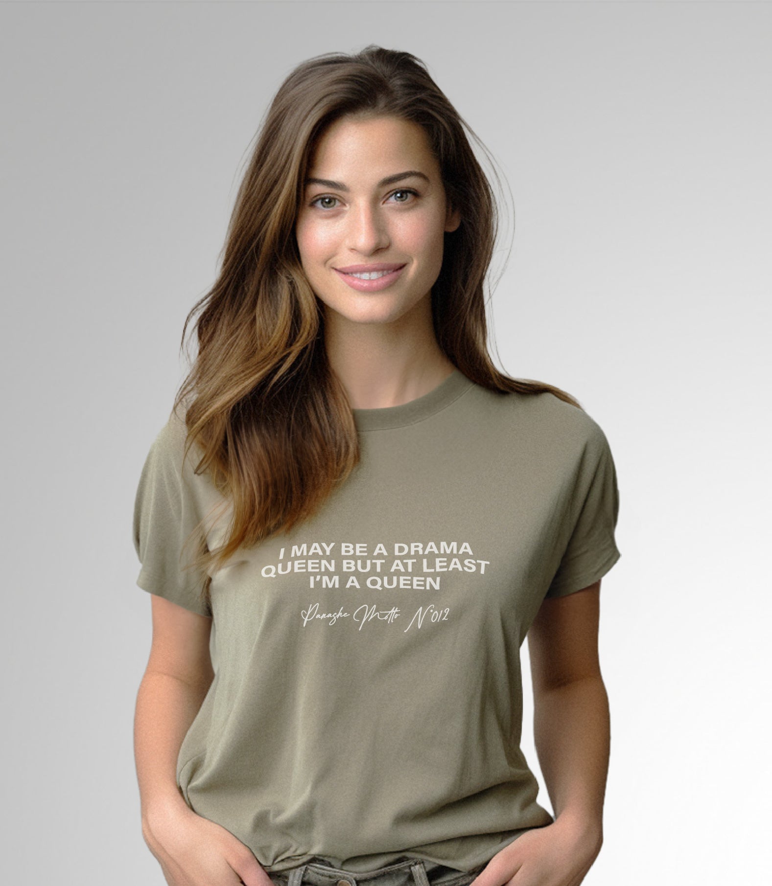 Sustainable Tshirt - Drama Queen - Colored